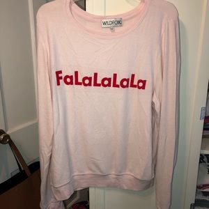 Wildfox Fa La La La Sweatshirt/ Sweater